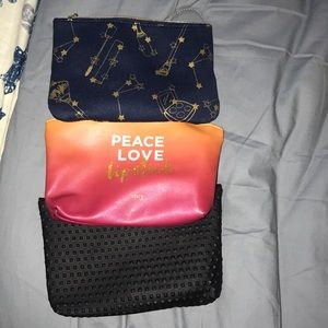 I am selling these 3 Ipsy bags.